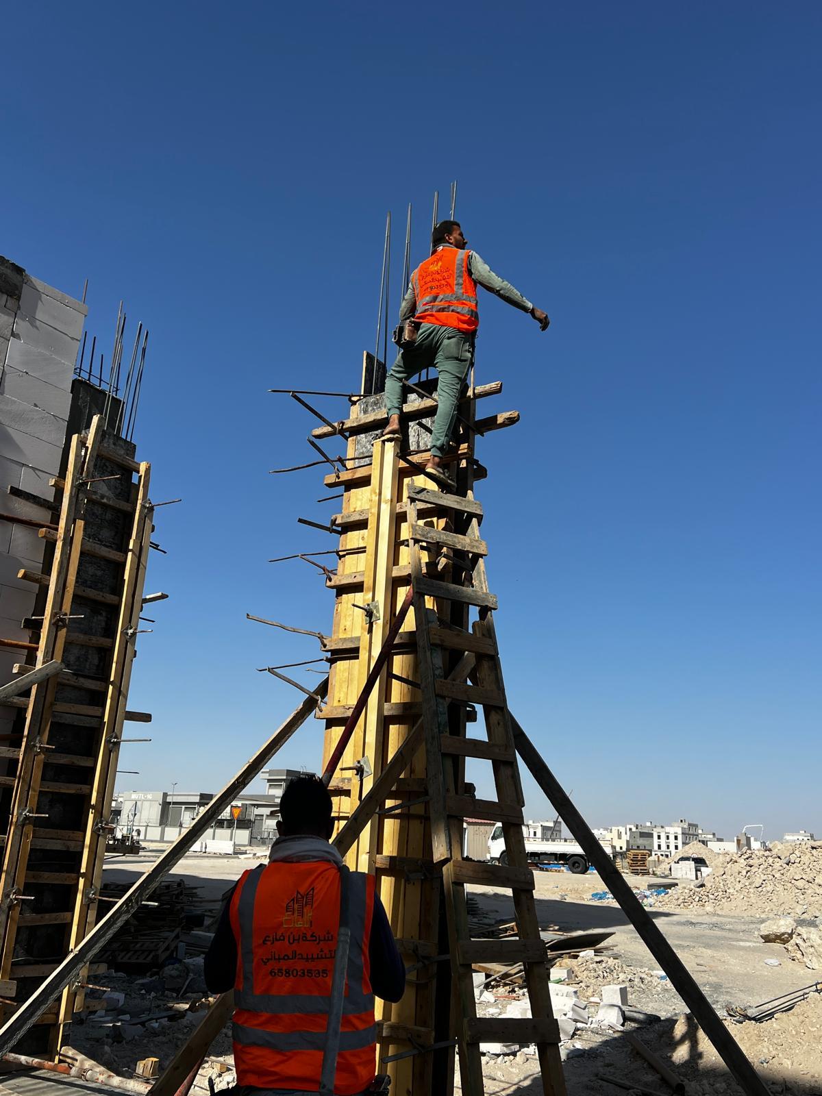 15 عامًا من الخبرة في مجال التشييد والبناء